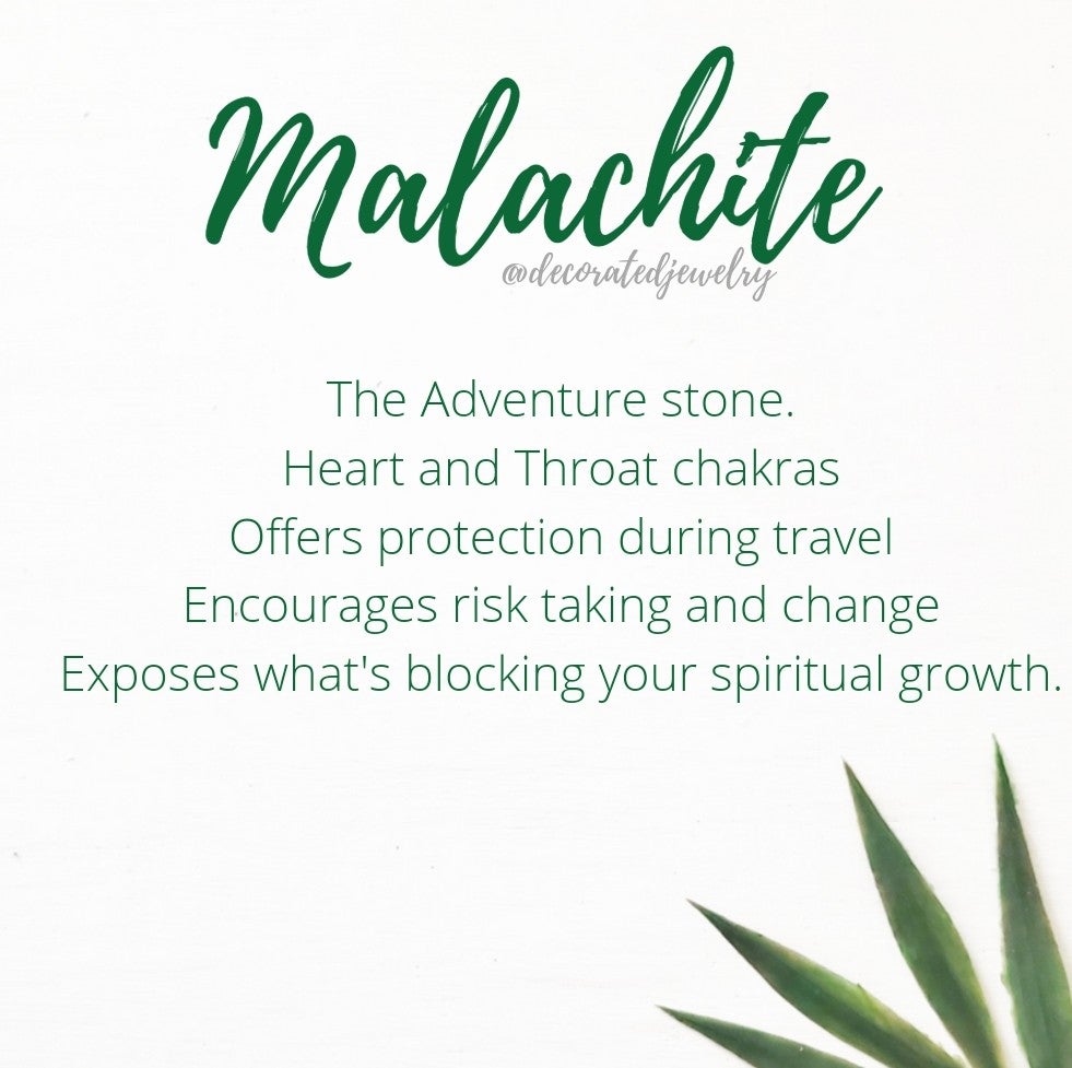Crystal Balls- Malachite