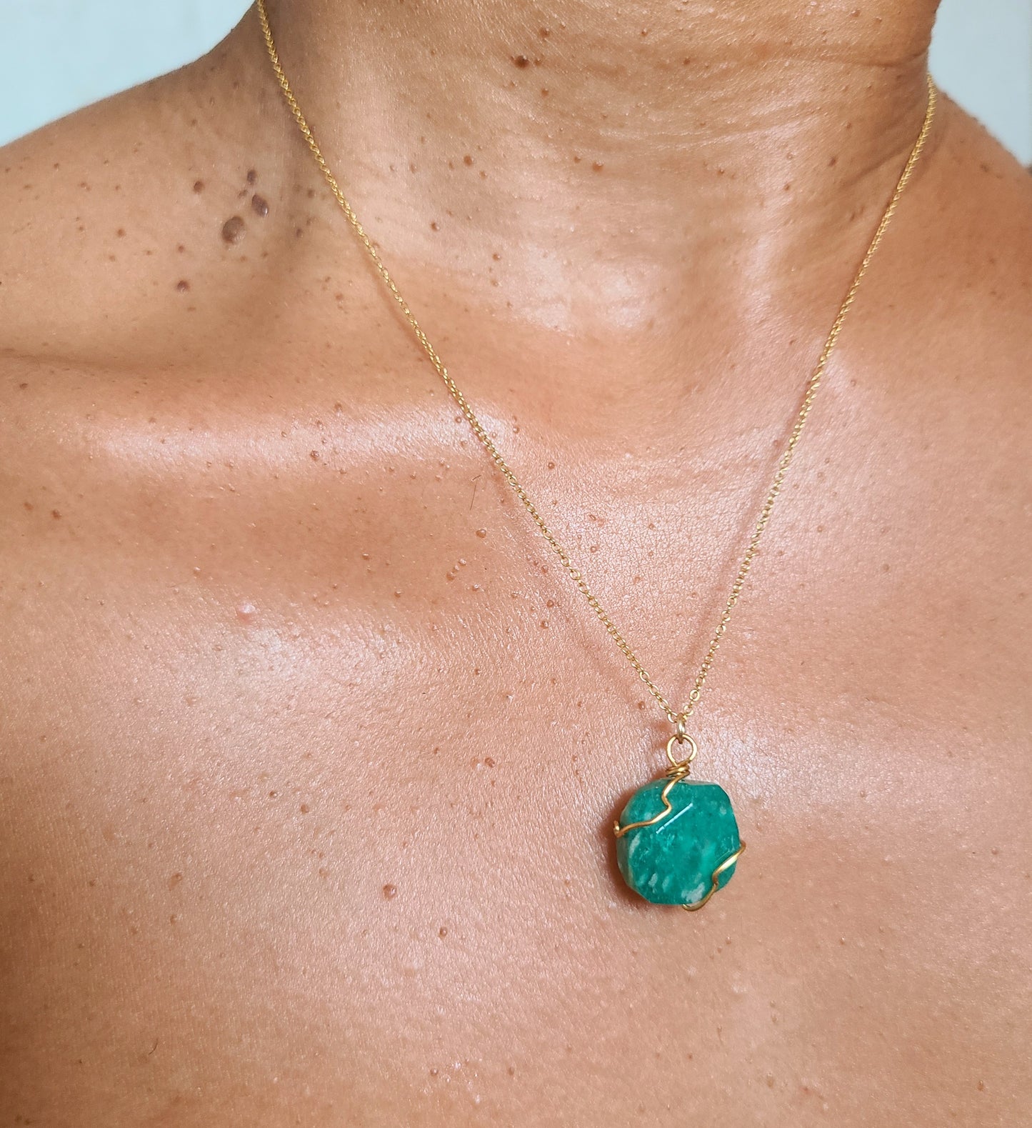"Good JuJu" - Amazonite (Confidence)