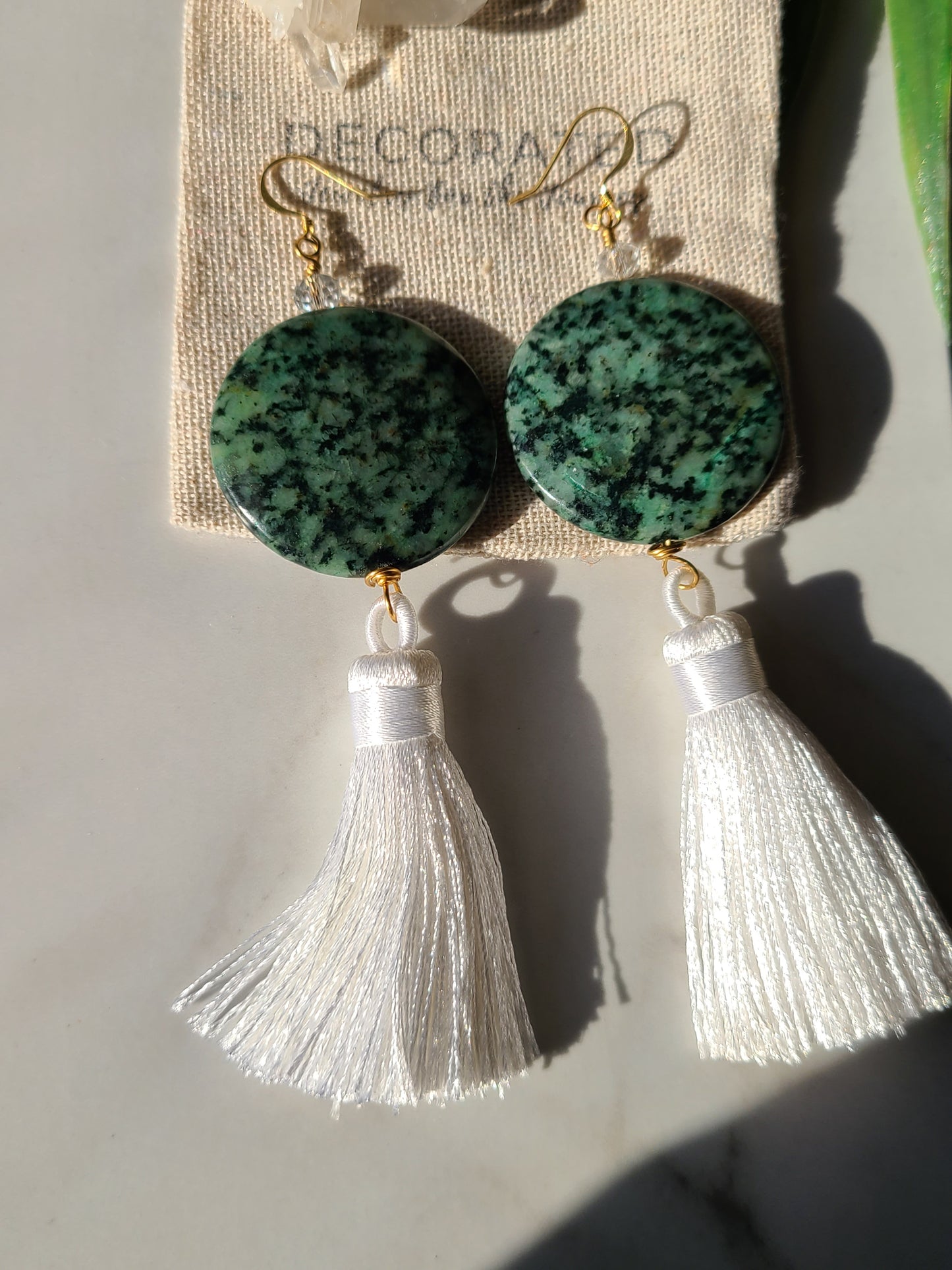 Spirit Guides- Turquoise + Linen