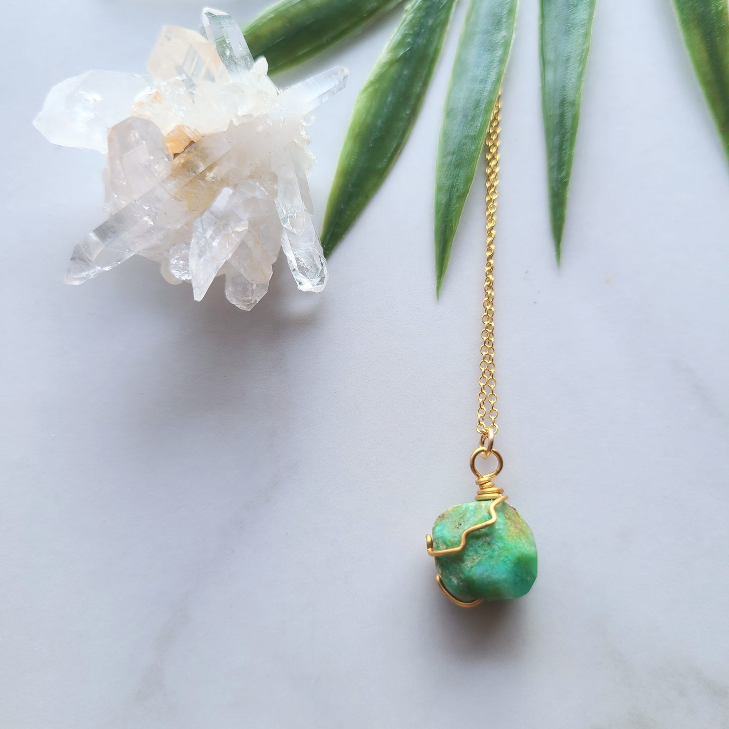 "Good JuJu" - Chrysoprase (Attraction)