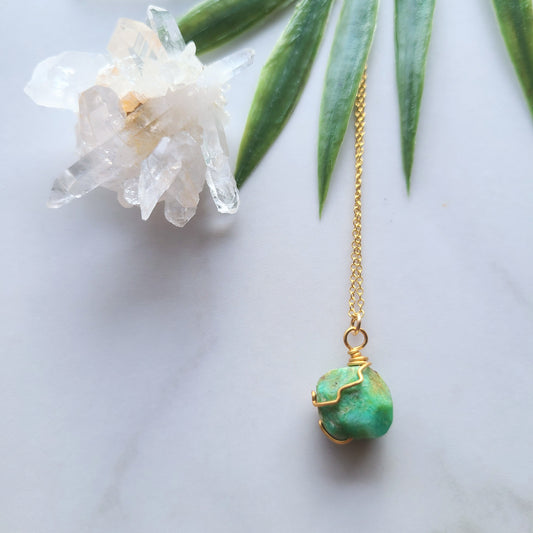 "Good JuJu" - Chrysoprase (Attraction)