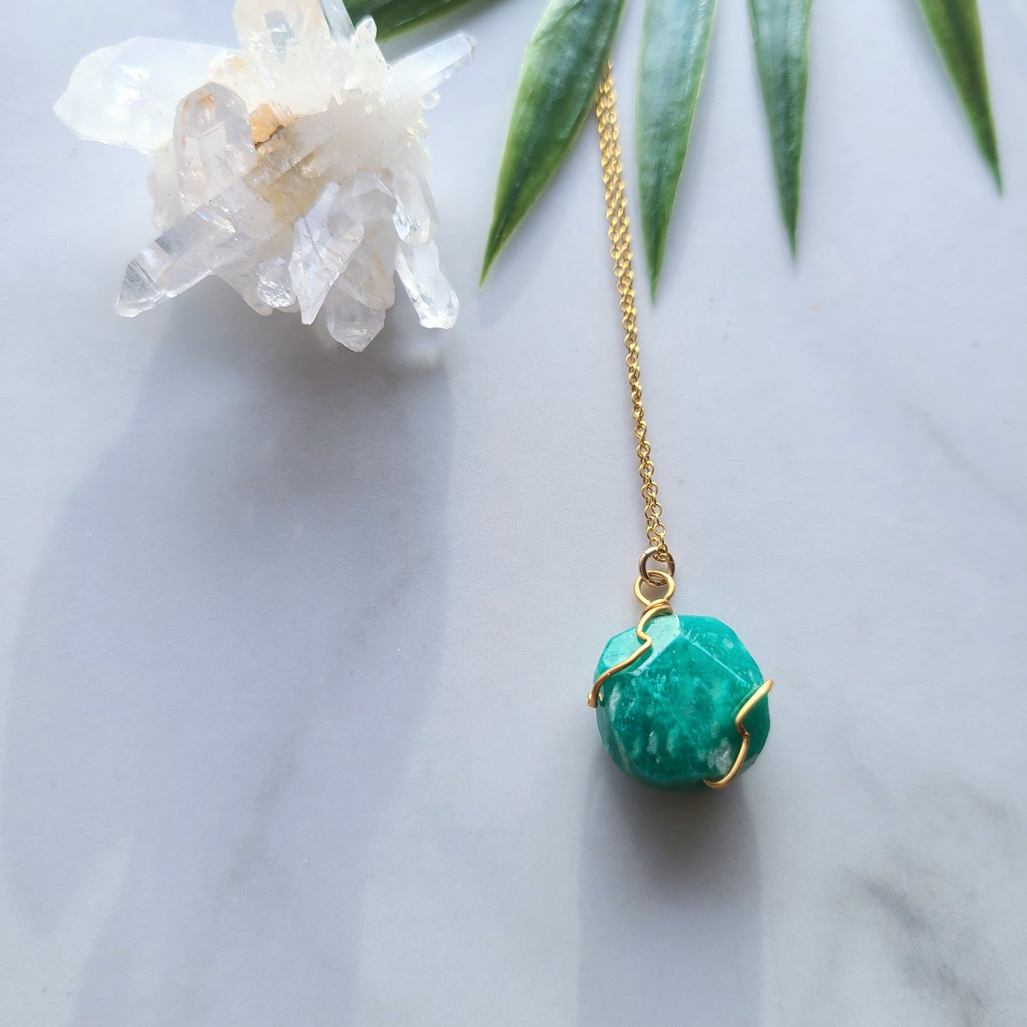 "Good JuJu" - Amazonite (Confidence)