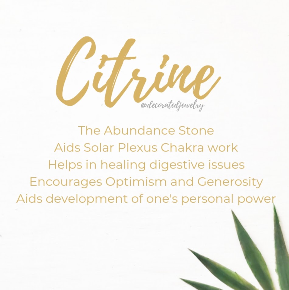 "Good JuJu" - Citrine (Abundance)