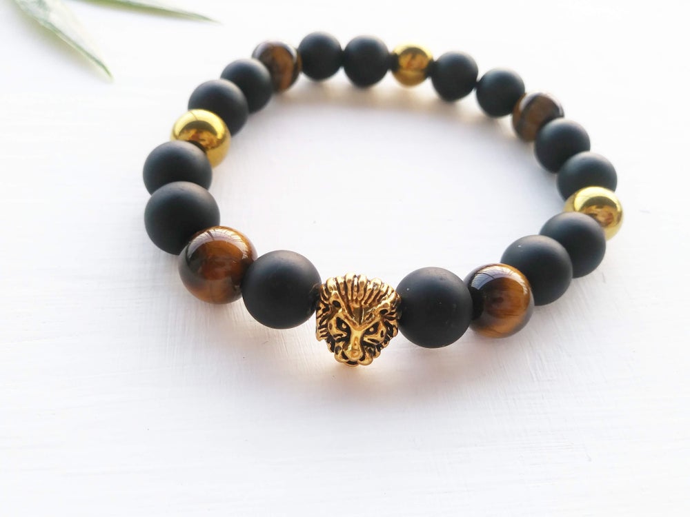 black tiger eye bracelet