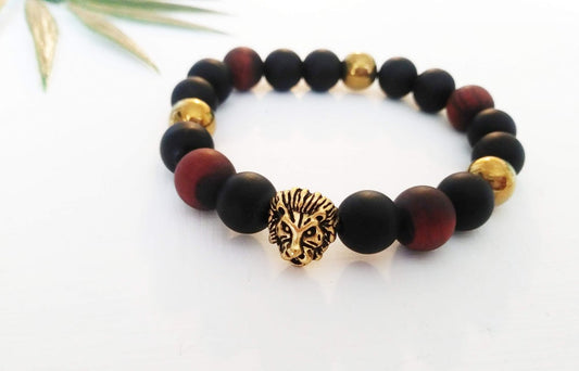 King- Red Tiger's Eye