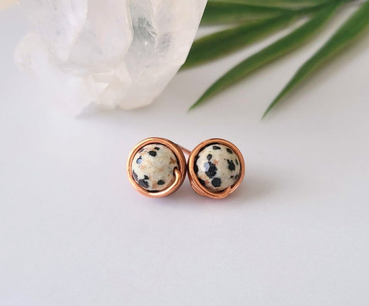 Crystal Balls- Dalmation Jasper