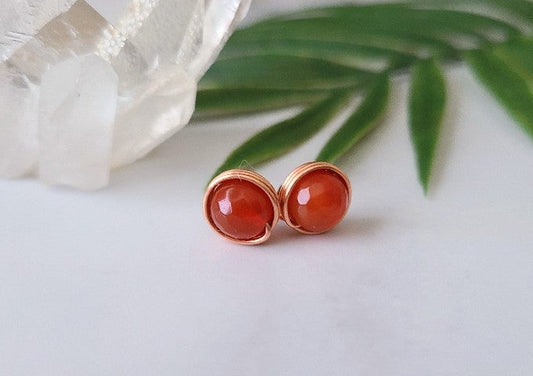 Crystal Balls- Carnelian