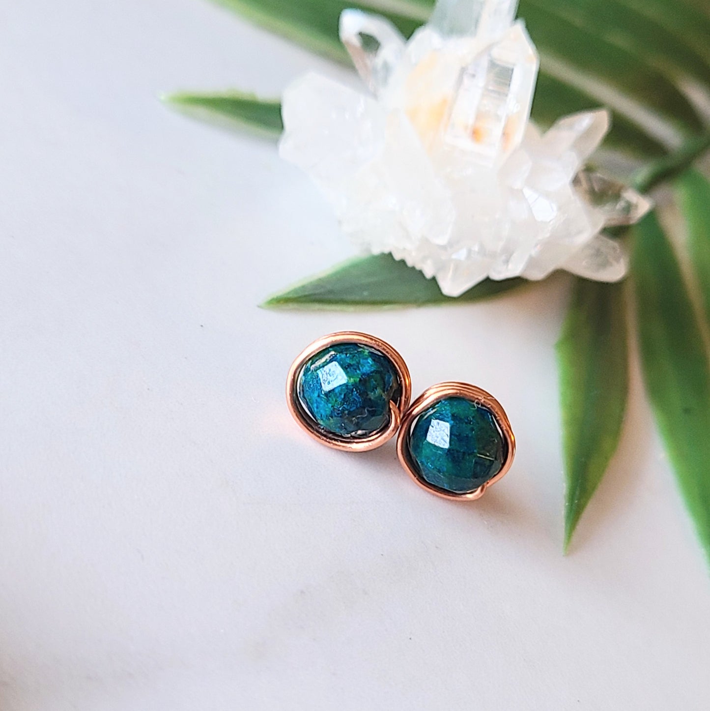 Crystal Balls- Chrysocolla
