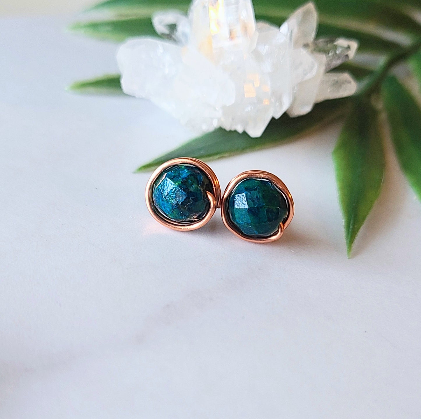 Crystal Balls- Chrysocolla