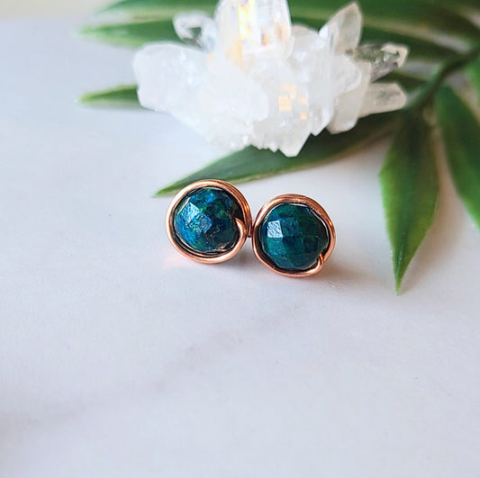 Crystal Balls- Chrysocolla