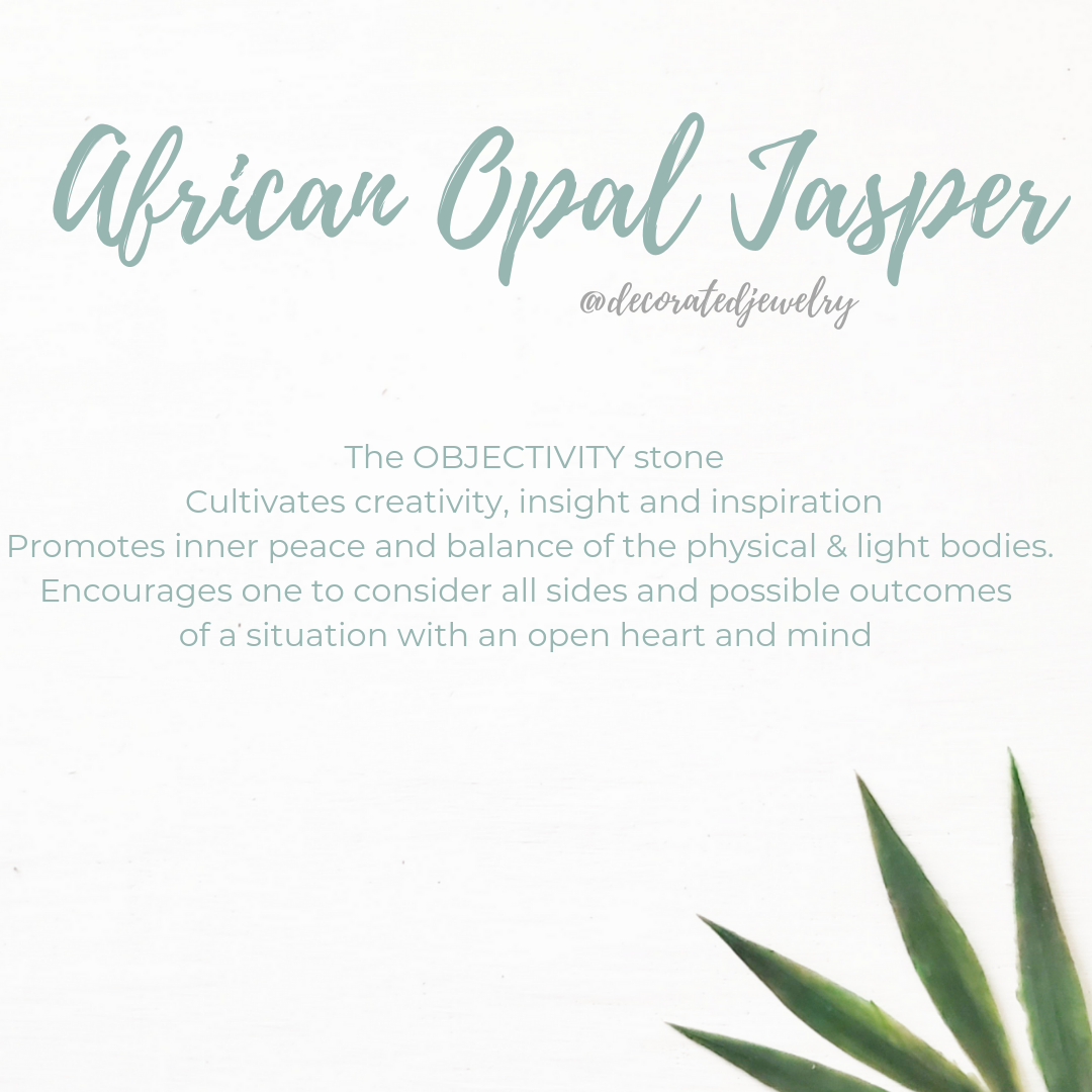 Crystal Balls- African Opal Jasper