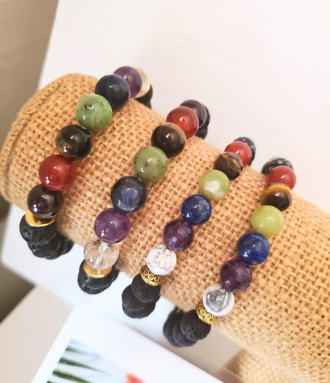 chakra gemstone bracelet