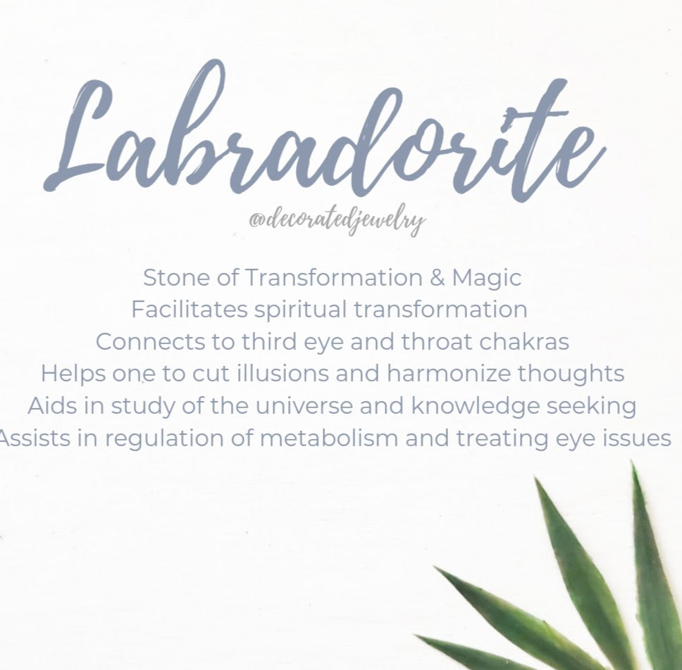 Crystal Balls- Labradorite