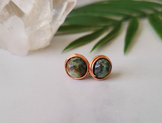 Crystal Balls- African Turquoise
